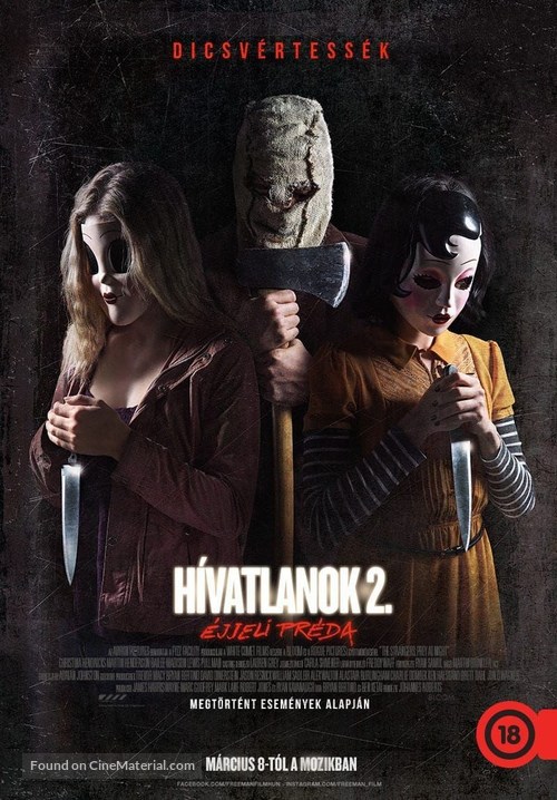 The Strangers: Prey at Night - Hungarian Movie Poster