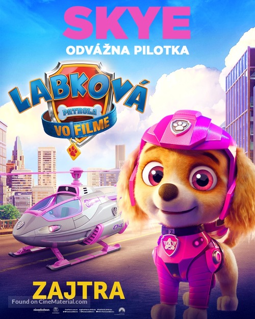 Paw Patrol: The Movie - Slovak Movie Poster