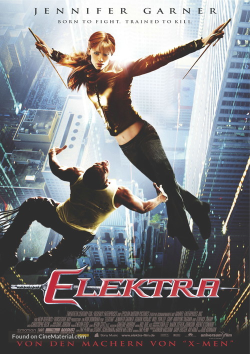 Elektra - German Movie Poster