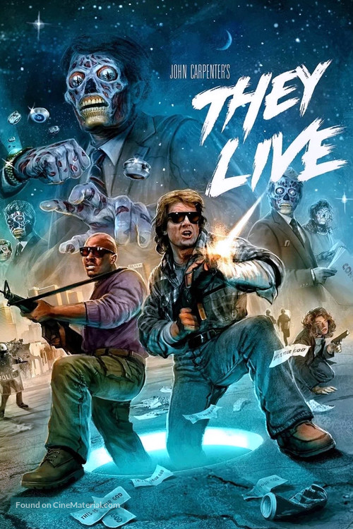 They Live - German Blu-Ray movie cover