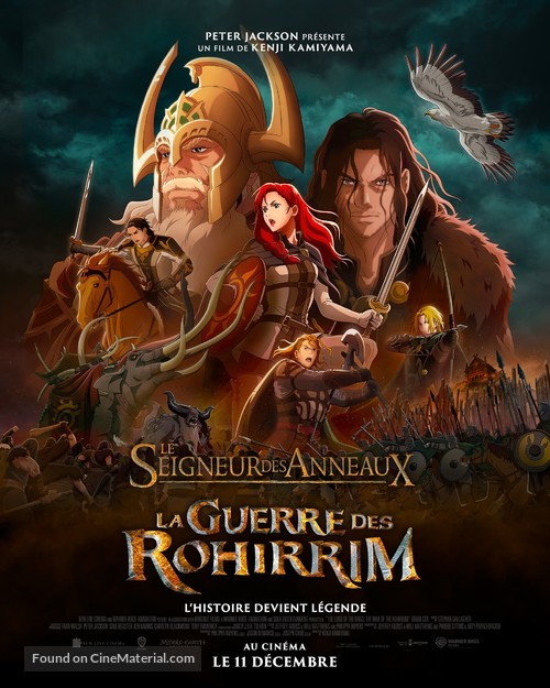 The Lord of the Rings: The War of the Rohirrim - French Movie Poster