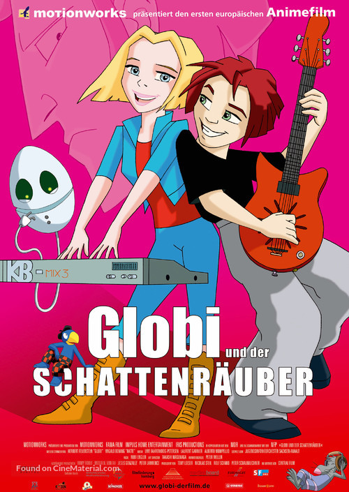 Globi und der Schattenr&auml;uber - German Movie Poster