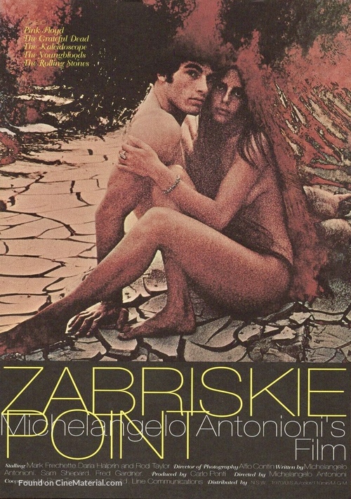 Zabriskie Point - Japanese Movie Poster