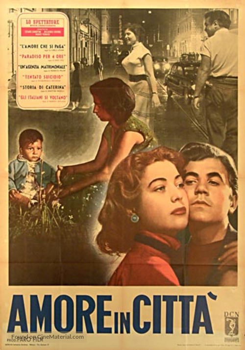 Amore in citt&agrave;, L&#039; - Italian Movie Poster