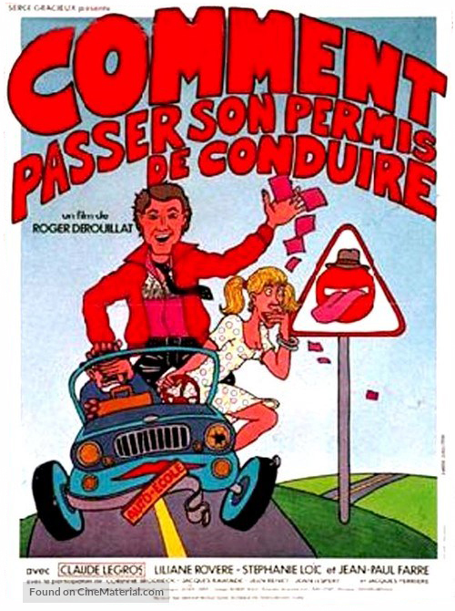 Comment passer son permis de conduire - French Movie Poster
