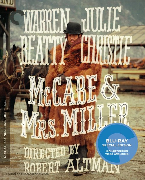McCabe &amp; Mrs. Miller - Blu-Ray movie cover