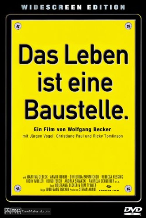 Das Leben ist eine Baustelle. - German DVD movie cover