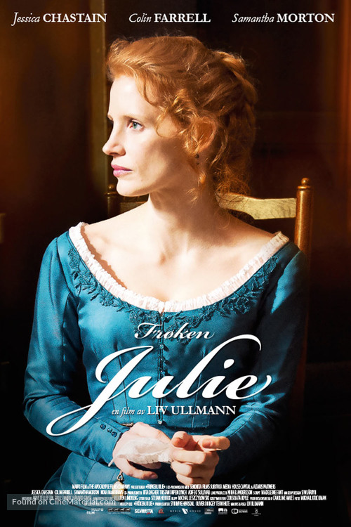 Miss Julie - Norwegian Movie Poster