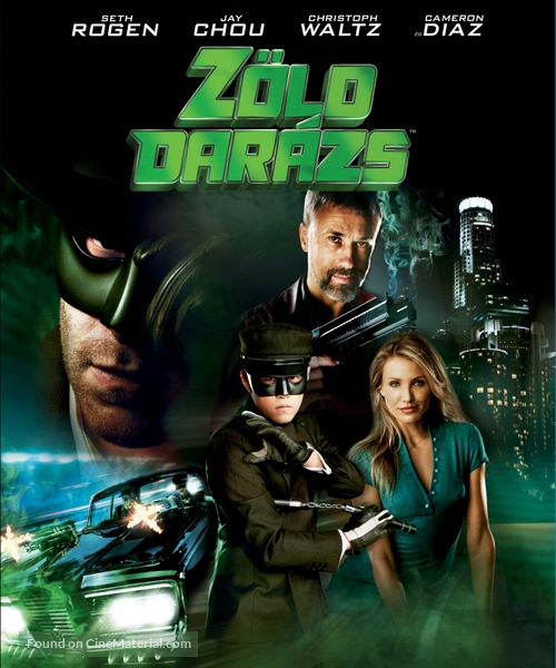 The Green Hornet - Hungarian Blu-Ray movie cover