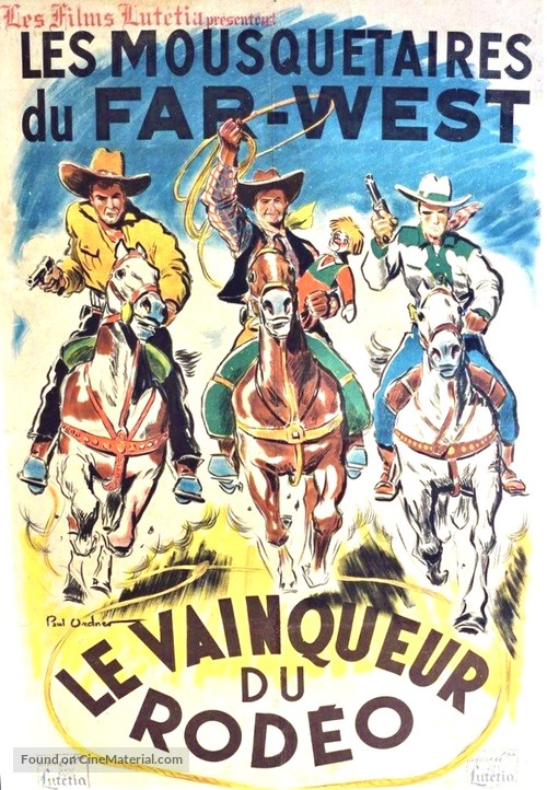 Thunder River Feud - French Movie Poster