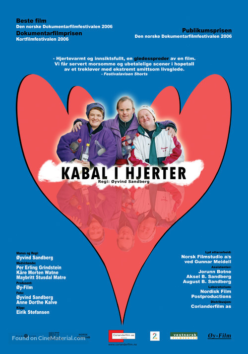 Kabal i hjerter - Norwegian Movie Poster