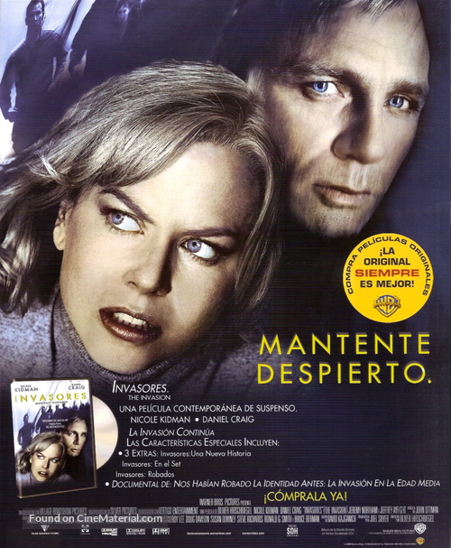 The Invasion - Mexican Video release movie poster