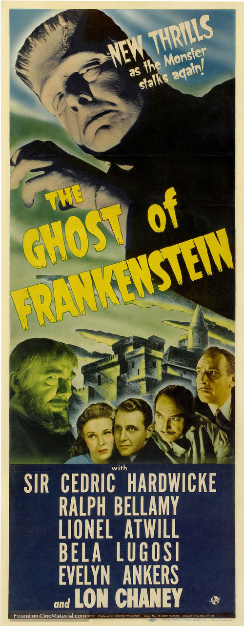 The Ghost of Frankenstein - Theatrical movie poster