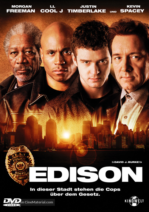 Edison - German DVD movie cover