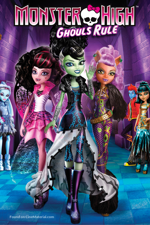 Monster High: Ghoul&#039;s Rule! - DVD movie cover