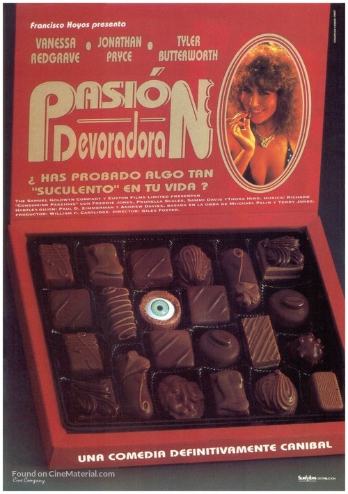 Consuming Passions - Spanish Movie Poster