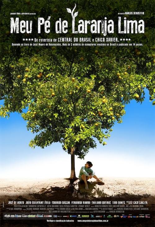 Meu p&eacute; de laranja Lima - Brazilian Movie Poster