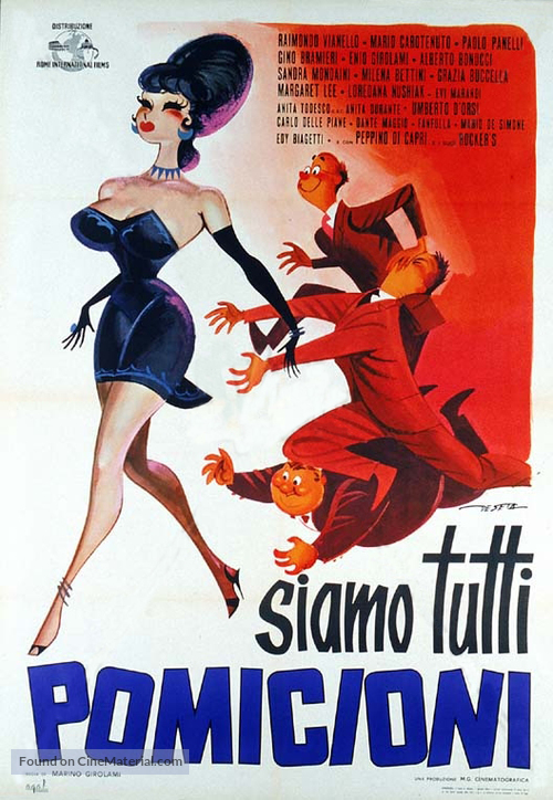 Siamo tutti pomicioni - Italian Movie Poster