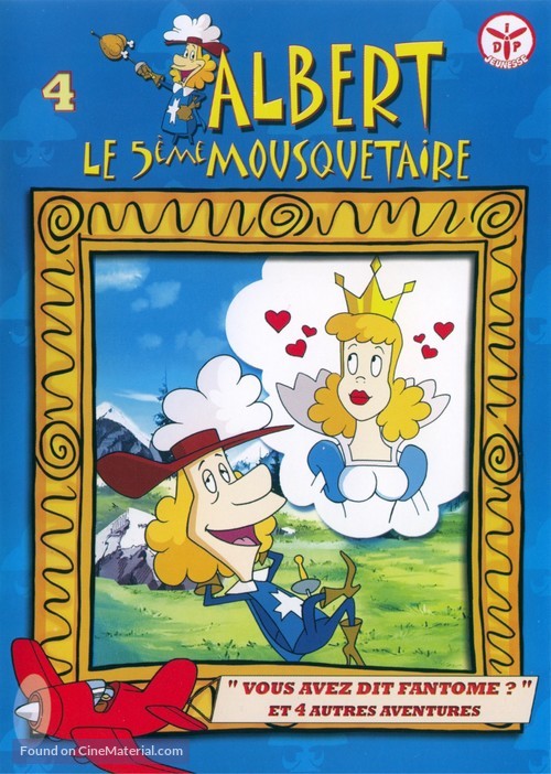 &quot;Albert le 5&egrave;me mousquetaire&quot; - French DVD movie cover