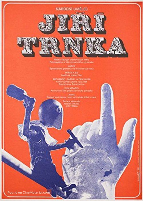 Ruka - Czech Movie Poster