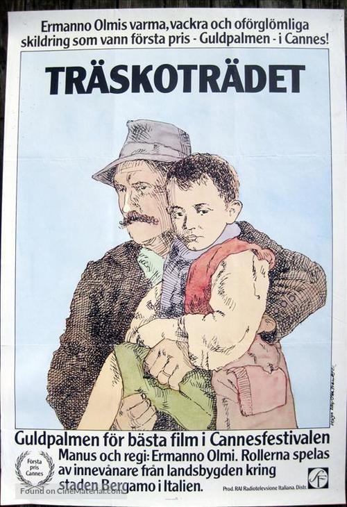 L&#039;albero degli zoccoli - Swedish Movie Poster