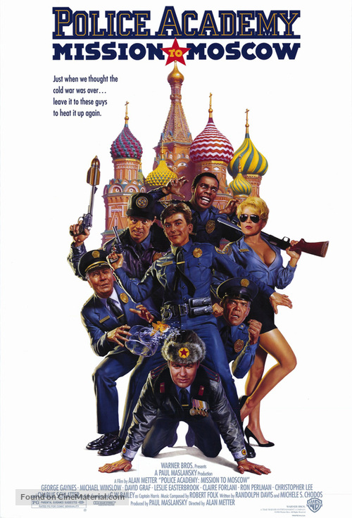 Police Academy: Mission to Moscow - Movie Poster