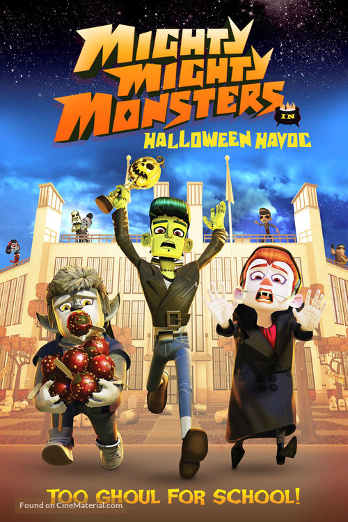 Mighty Mighty Monsters in Halloween Havoc - Canadian DVD movie cover
