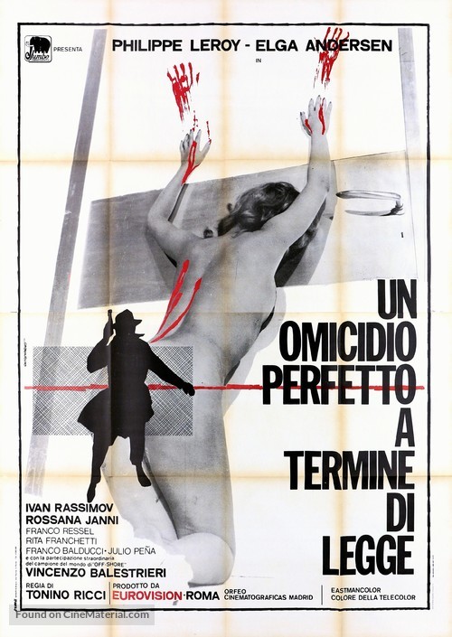 Un omicidio perfetto a termine di legge - Italian Movie Poster