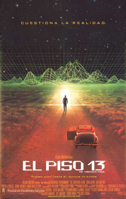 The Thirteenth Floor - Mexican Movie Poster