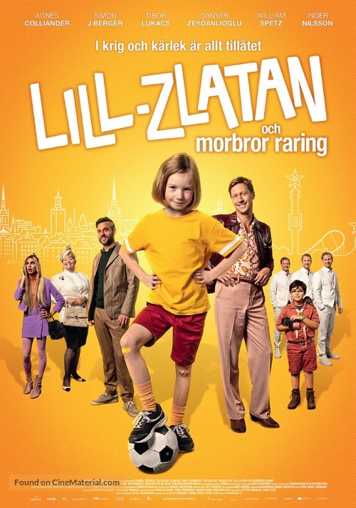 Lill-Zlatan och morbror Raring - Swedish Movie Poster