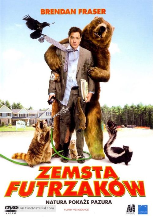 Furry Vengeance - Polish DVD movie cover