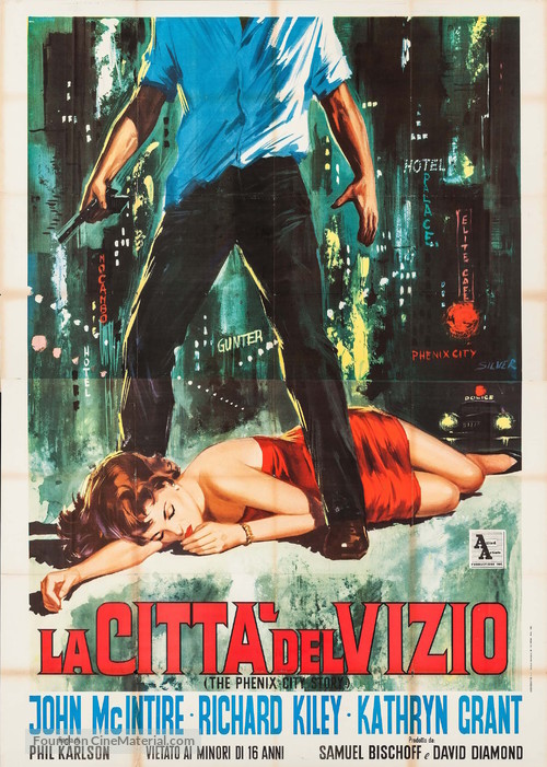 The Phenix City Story - Italian Movie Poster