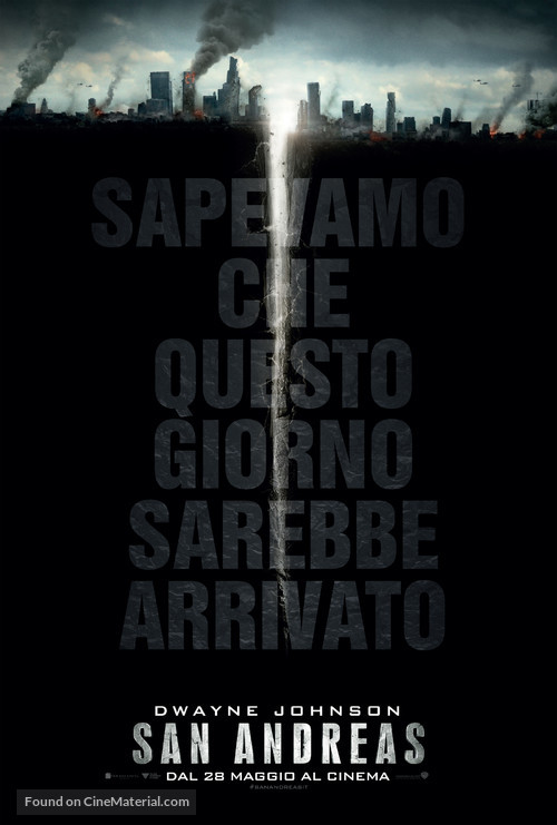 San Andreas - Italian Movie Poster