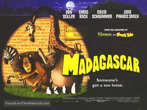 Madagascar - British Movie Poster