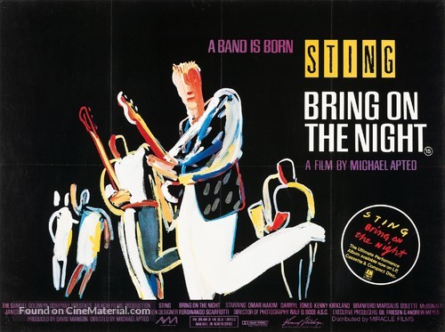 Bring on the Night - British Movie Poster