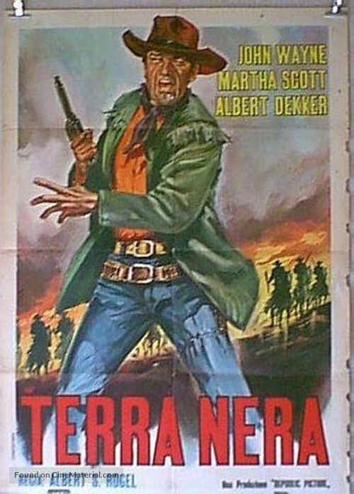 In Old Oklahoma - Italian Movie Poster