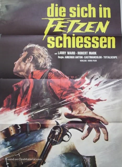 Dio non paga il sabato - German Movie Poster