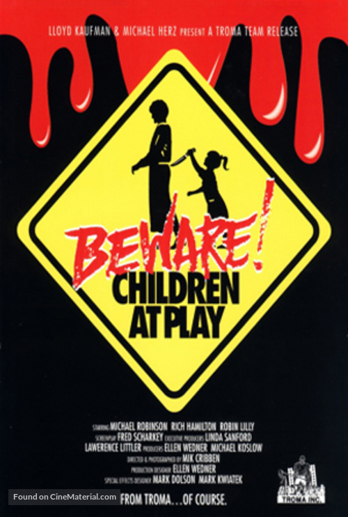 Beware: Children at Play - Movie Poster