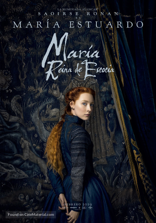 Mary Queen of Scots - Spanish Movie Poster