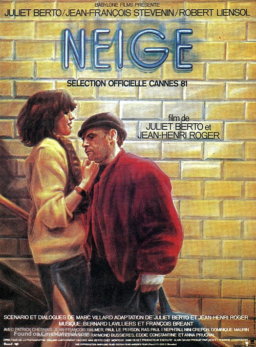 Neige - French Movie Poster