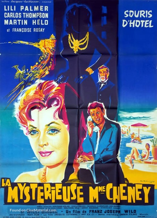 Frau Cheneys Ende - French Movie Poster