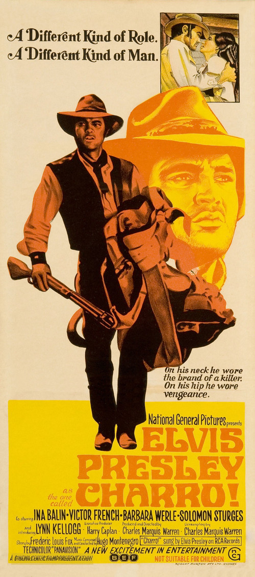 Charro! - Australian Movie Poster