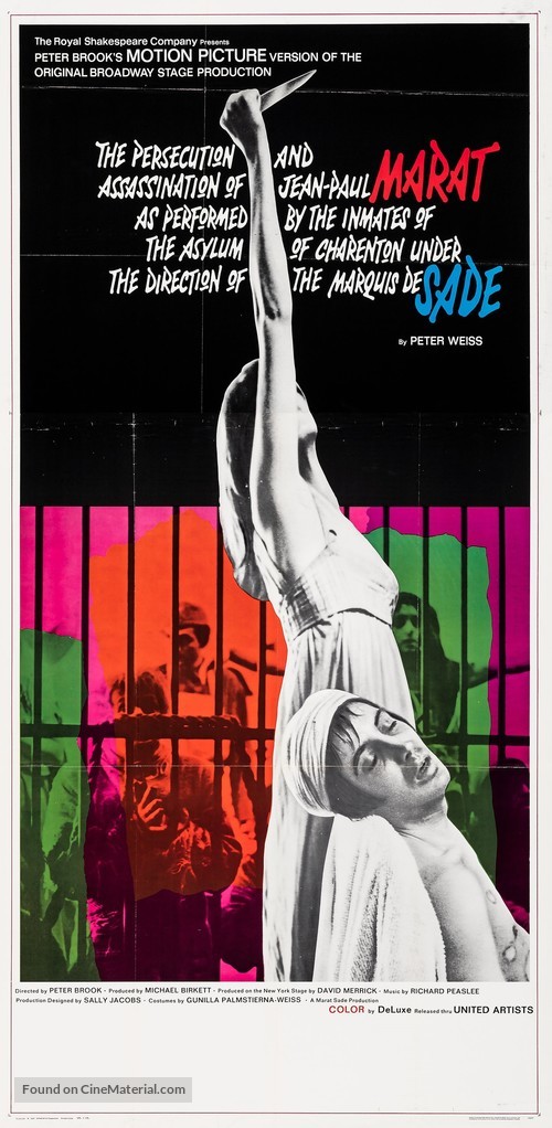 Marat/Sade - Movie Poster