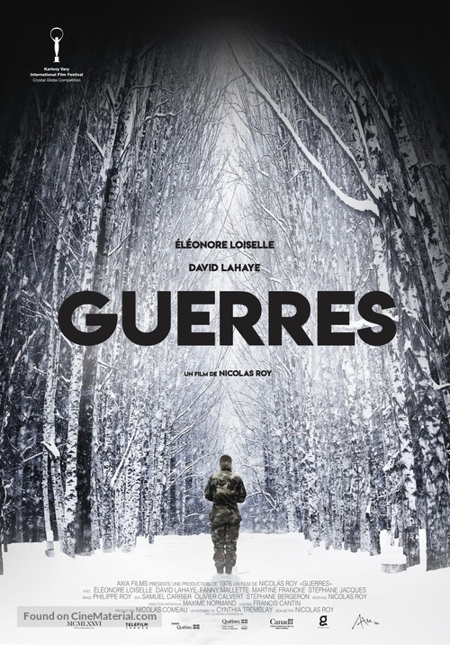 Guerres - Canadian Movie Poster