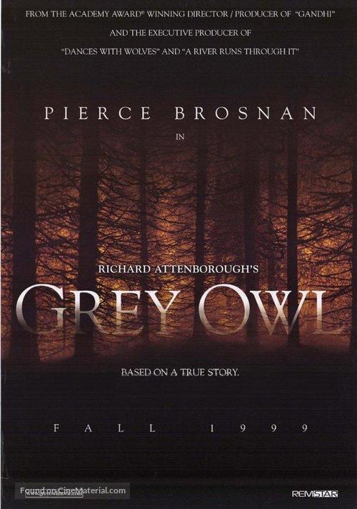 Grey Owl - DVD movie cover