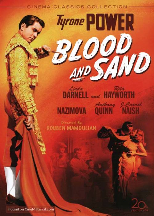 Blood and Sand - DVD movie cover