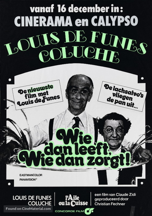 Aile ou la cuisse, L&#039; - Dutch Movie Poster