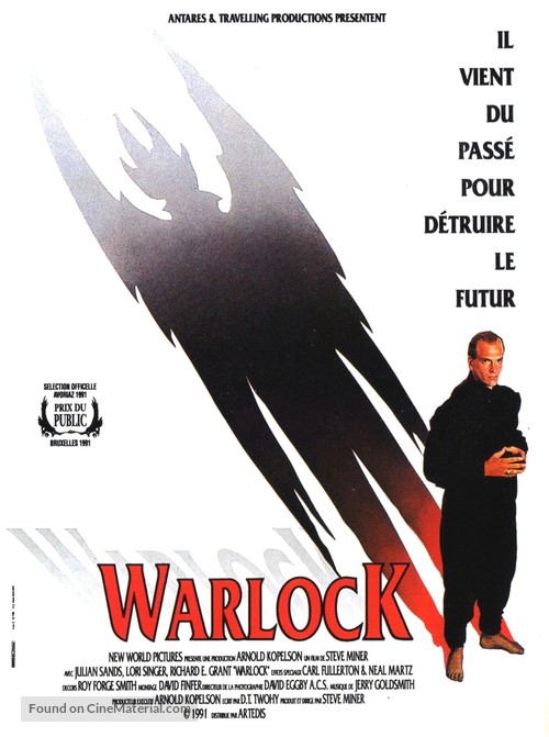 Warlock - French Movie Poster