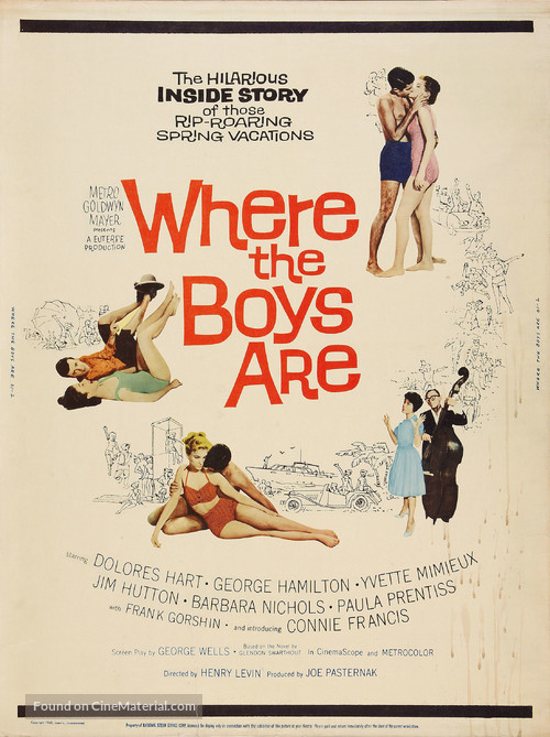 Where the Boys Are - Movie Poster