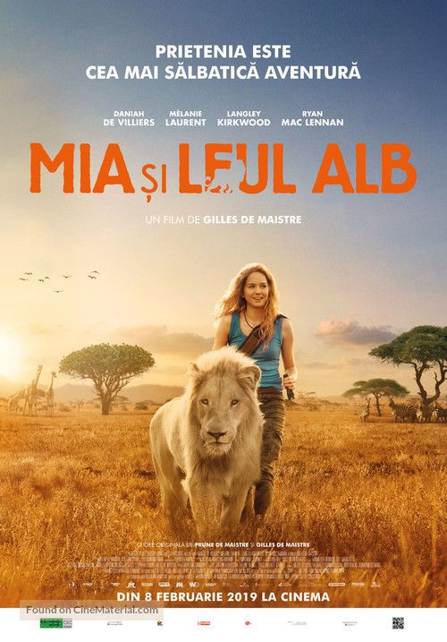 Mia et le lion blanc - Romanian Movie Poster